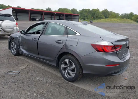 2019 Honda Insight Lx z USA, uszkodzony, nr VIN 19XZE4F17KE033183